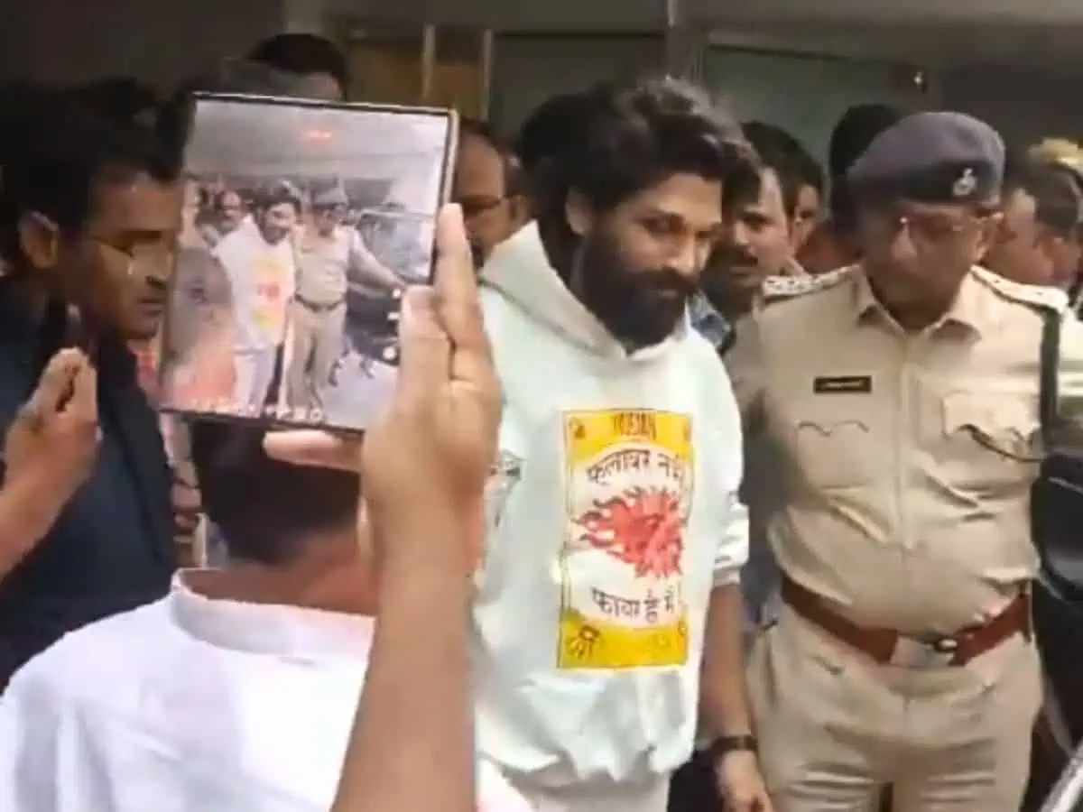 Actor Allu Arjun Arrested in Connection with Hyderabad Theatre Stampede; Woman Dies in Tragedy