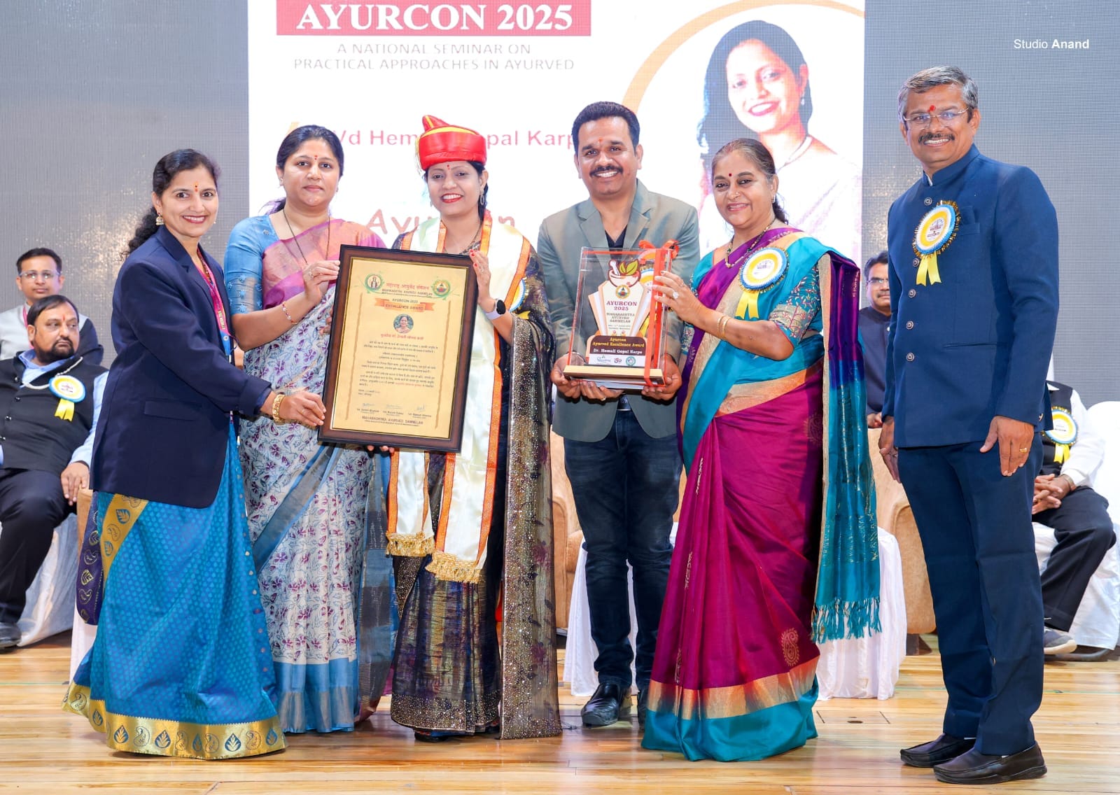 Honored with Ayurcon Ayurveda Excellence Award 2025