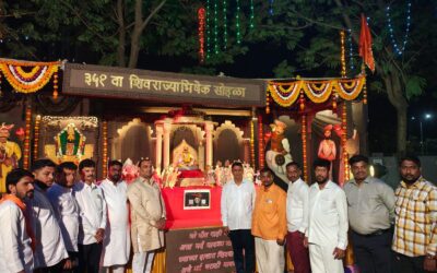 मुलुंड ईस्ट के शिवप्रेमी मित्र मंडल द्वारा शिवजन्म सोहळा सफलता पूर्वक संपन्न