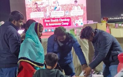 महाकुंभ में मेंटरिंग भारत ने किया विशाल स्वास्थ्य शिविर का आयोजन
