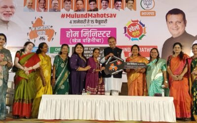 विधायक मिहीर कोटेचा ने महिला मोर्चा पदाधिकारियों के लिए आयोजित किया ‘होम मिनिस्टर’ खेल