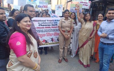 अंतर्राष्ट्रीय महिला दिवस पर मुलुंड में भव्य वाकेथॉन का आयोजन