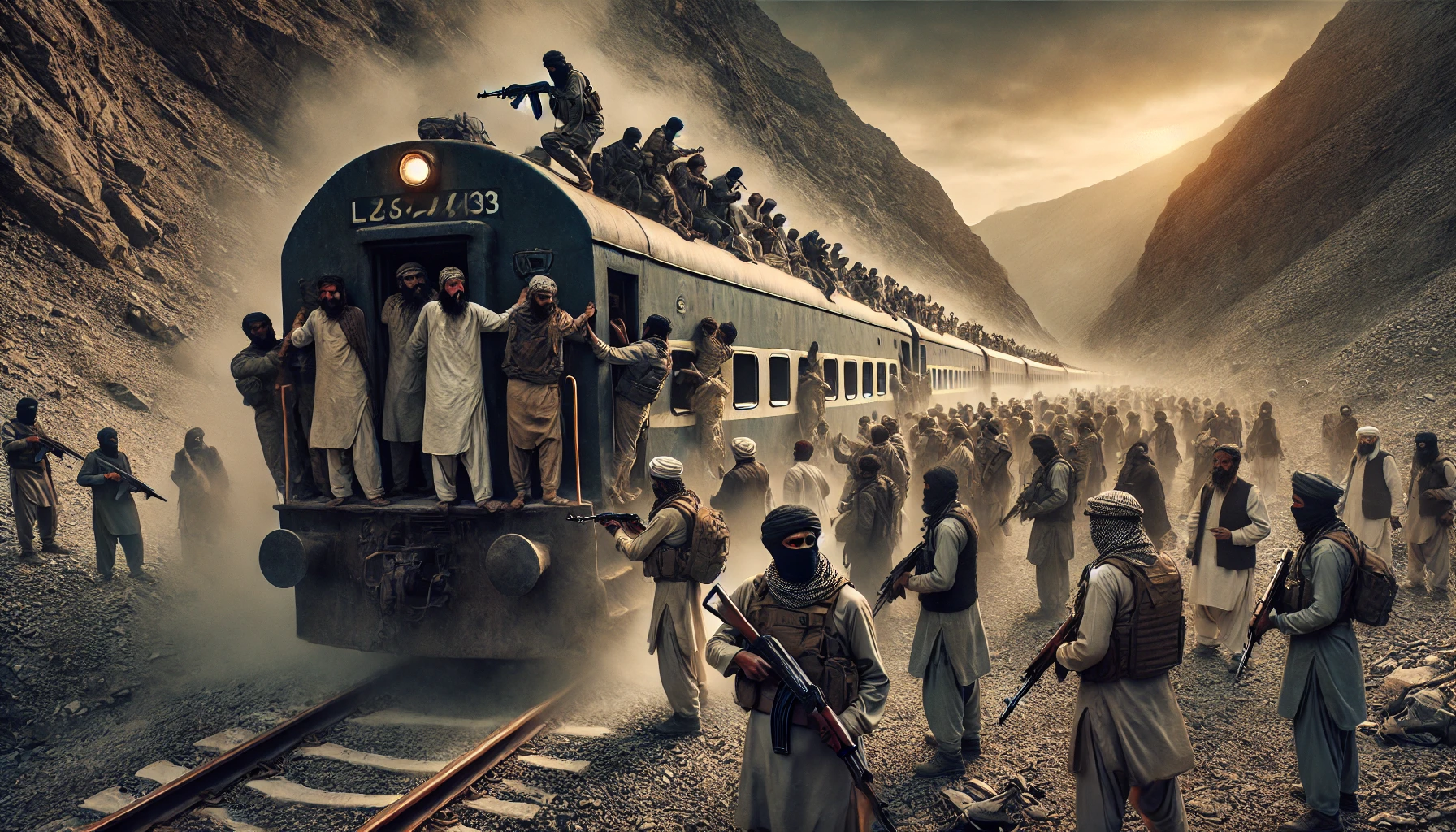 Train Hijacking in Pakistan: Major Attack by Baloch Liberation Army, 450 Passengers Taken Hostage