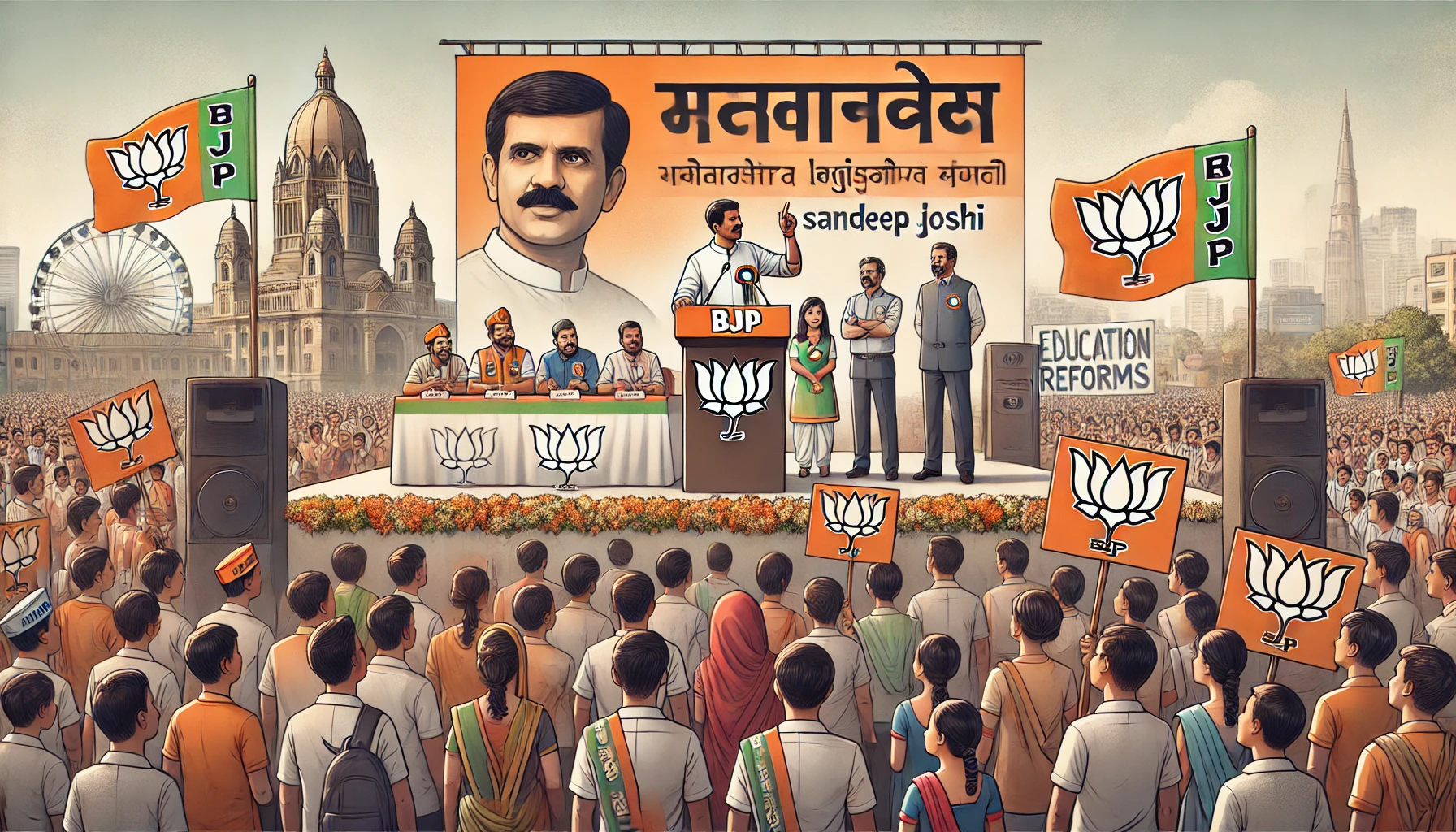 Maharashtra Legislative Council Elections: BJP Candidate Sandeep Joshi Outlines His Priorities