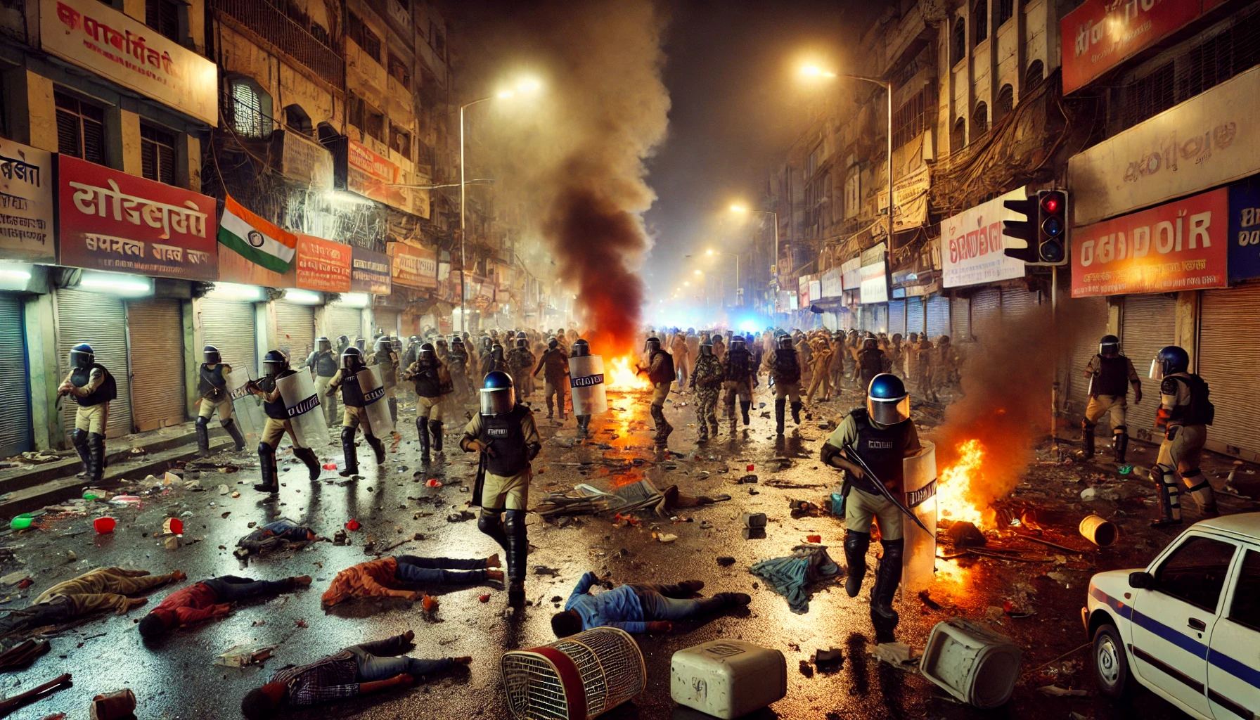 Nagpur Violence: Curfew in Several Areas, 65 Rioters Detained, 25 Police Officers Injured