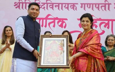 विश्व महिला दिवस पर श्री सिद्धिविनायक मंदिर में भक्तिमय आयोजन सम्पन्न