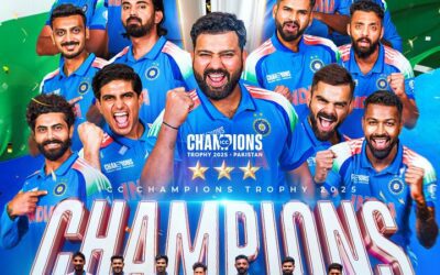 IND vs NZ LIVE: भारत ने चैंपियंस ट्रॉफी 2025 जीती, न्यूजीलैंड को 6 विकेट से हराया! दुबई: भारत ने आईसीसी चैंपियंस ट्रॉफी 2025 के फाइनल में न्यूजीलैंड को 6 विकेट से हराकर खिताब अपने नाम कर लिया। टीम इंडिया ने 252 रनों के लक्ष्य को 48.4 ओवर में 4 विकेट खोकर हासिल किया और 254/4 का स्कोर बनाते हुए ऐतिहासिक जीत दर्ज की। अक्षर पटेल और केएल राहुल की मैच विजयी साझेदारी श्रेयस अय्यर (48) के आउट होने के बाद, अक्षर पटेल (50) और केएल राहुल (39) नाबाद रहे** और टीम को जीत दिलाई। इससे पहले, कप्तान रोहित शर्मा ने 76 रन की धमाकेदार पारी खेली, जबकि शुभमन गिल ने 31 रन बनाए। न्यूजीलैंड की पारी: 251/7 पर रोकी गई टॉस जीतकर पहले बल्लेबाजी करने उतरी न्यूजीलैंड की टीम 251/7 का स्कोर ही बना सकी। डेरिल मिचेल (63) और माइकल ब्रेसवेल (53) ने अहम पारियां खेलीं। कुलदीप यादव (2/40) और वरुण चक्रवर्ती (2/45) ने शानदार गेंदबाजी की। रविंद्र जडेजा और मोहम्मद शमी को 1-1 विकेट मिला। भारत का 11 साल बाद आईसीसी ट्रॉफी पर कब्जा भारत ने 2013 के बाद पहली बार कोई आईसीसी वनडे टूर्नामेंट जीता है। कप्तान रोहित शर्मा की अगुआई में टीम इंडिया ने फाइनल में दमदार प्रदर्शन किया और न्यूजीलैंड को कोई मौका नहीं दिया। टीम इंडिया को ढेरों बधाइयां!🏆🇮🇳🔥