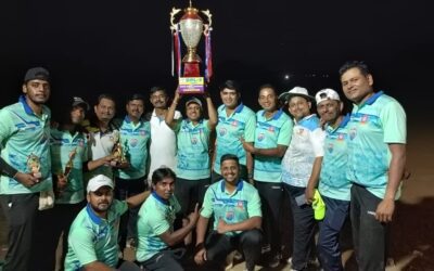 वागले इस्टेट डॉक्टर्स एसोसिएशन बनी ठाणे जिला टेनिस बॉल क्रिकेट टूर्नामेंट की विजेता