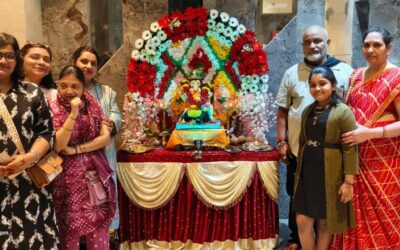 साई सोलिटर, मुलुंड पूर्व में गणपति बप्पा का विसर्जन धूमधाम से संपन्न