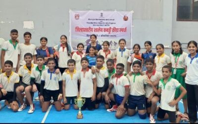 एन के ई एस स्कूल के विद्यार्थियों ने जीता कबड्डी प्रतियोगिता