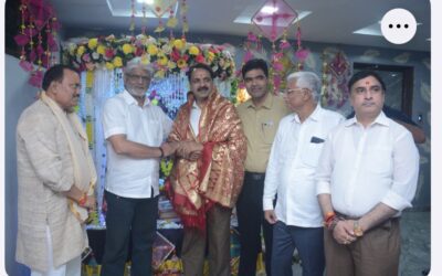 समाजसेवी राजेश मिश्रा द्वारा आयोजित मानस पाठ में शामिल हुए गणमान्य