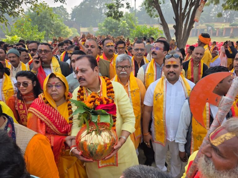 रानीगंज के धर्म जागरण यात्रा में उमड़ा आस्था का सैलाब