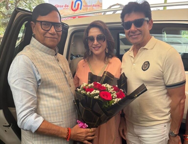 बॉलीवुड अभिनेत्री माधुरी दीक्षित के साथ आज गंगा आरती में शामिल होंगे कृपाशंकर सिंह