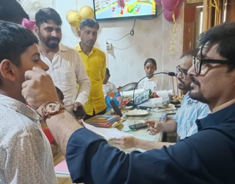 एमसीसी स्कूल में स्वास्थ्य शिविर के माध्यम से दिया गया जागरुकता का संदेश