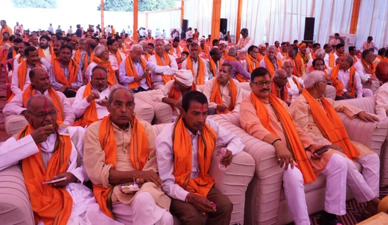 समाज के संगठित होने से ही प्रगति संभव : ज्ञान प्रकाश सिंह