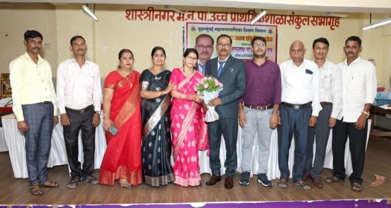 प्रभारी मुख्याध्यापक समरनाथ यादव की शानदार विदाई समारोह संपन्न