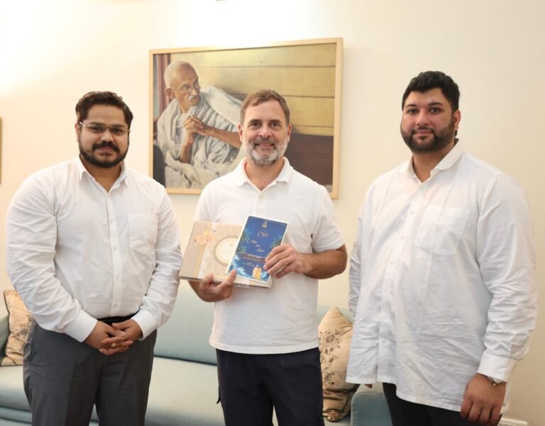 देश की युवा शक्ति राहुल गांधी के साथ : निखिल रूपारेल