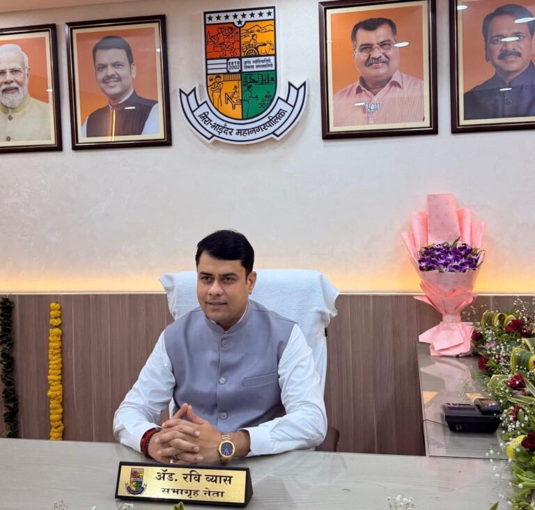 सभागृह नेता रवि व्यास की मुख्यमंत्री से अपील,सड़कों के लिए 500 करोड़ का कर्ज तत्काल रिलीज करे नगर विकास विभाग