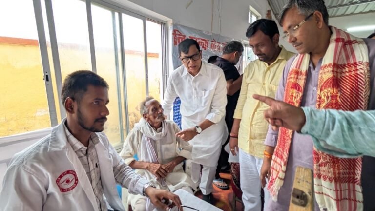 परिश्रम द्वारा आयोजित नेत्र चिकित्सा शिविर का 500 जरूरतमंद लोगों ने उठाया लाभ