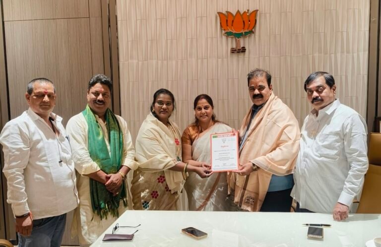 बीजेपी महिला मोर्चा की जिला उपाध्यक्ष बनी एडवोकेट अरुणा सत्यप्रकाश पांडे