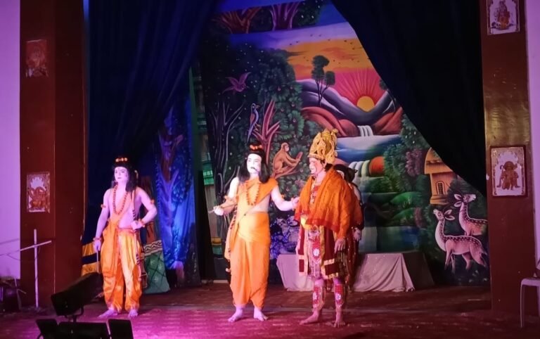 श्री भगवतलीला धर्म मंडल, मछलीगांव द्वारा आयोजित भव्य रामलीला संपन्न